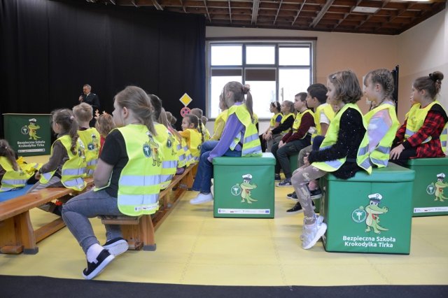 "Bezpieczna szkoła Krokodylka Tirka"